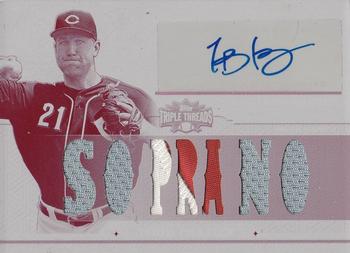 2014 Topps Triple Threads - Relic Autographs Printing Plates Magenta #TTAR-TF1 Todd Frazier Front