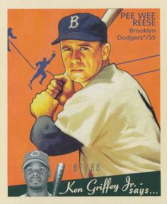 2008 Upper Deck Goudey - Mini Green Backs #31 Pee Wee Reese Front