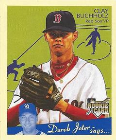 2008 Upper Deck Goudey - Mini Red Backs #27 Clay Buchholz Front