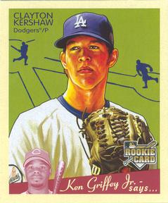 2008 Upper Deck Goudey - Mini Red Backs #75 Clayton Kershaw Front