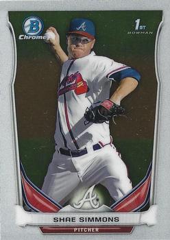 2014 Bowman Chrome - Prospects #BCP1 Shae Simmons Front