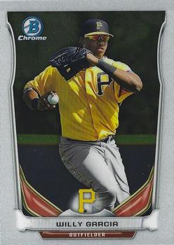 2014 Bowman Chrome - Prospects #BCP9 Willy Garcia Front