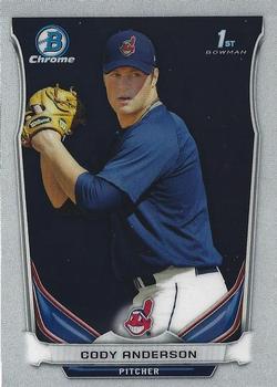 2014 Bowman Chrome - Prospects #BCP20 Cody Anderson Front