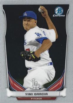 2014 Bowman Chrome - Prospects #BCP43 Yimi Garcia Front