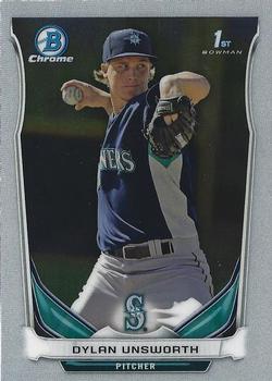 2014 Bowman Chrome - Prospects #BCP66 Dylan Unsworth Front