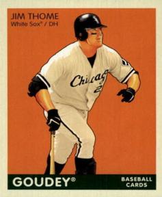 2009 Upper Deck Goudey - Mini Green Back #48 Jim Thome Front