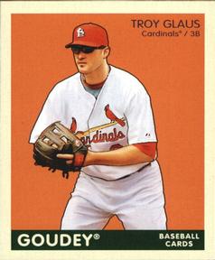 2009 Upper Deck Goudey - Mini Green Back #180 Troy Glaus Front