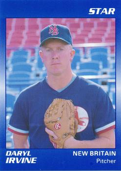 1989 Star New Britain Red Sox - Platinum #7 Daryl Irvine Front