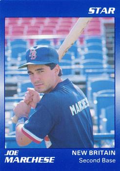 1989 Star New Britain Red Sox - Platinum #9 Joe Marchese Front