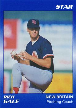 1989 Star New Britain Red Sox - Platinum #24 Rich Gale Front
