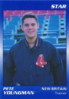 1989 Star New Britain Red Sox - Platinum #25 Pete Youngman Front