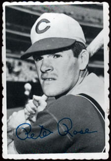 1969 Topps - Deckle #21 Pete Rose   Front