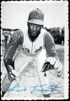 1969 Topps - Deckle #7 Luis Tiant   Front