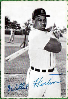 1969 Topps - Deckle #9 Willie Horton   Front