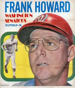 1970 Topps - Posters #22 Frank Howard Front