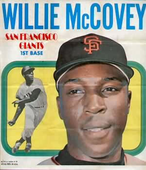 1970 Topps - Posters #7 Willie McCovey Front