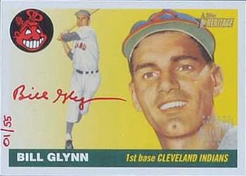 2004 Topps Heritage - Real One Autographs Red Ink #RO-BG Bill Glynn Front