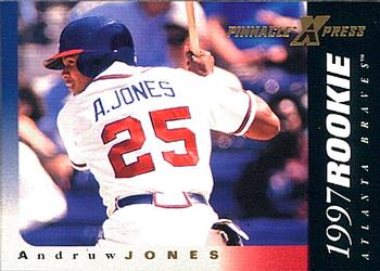 1997 Pinnacle X-Press #116 Andruw Jones Front