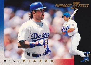 1997 Pinnacle X-Press #16 Mike Piazza Front