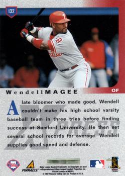1997 Pinnacle X-Press #132 Wendell Magee Back