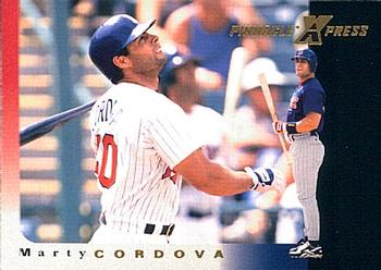 1997 Pinnacle X-Press #59 Marty Cordova Front
