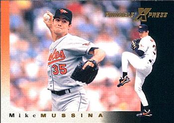 1997 Pinnacle X-Press #74 Mike Mussina Front