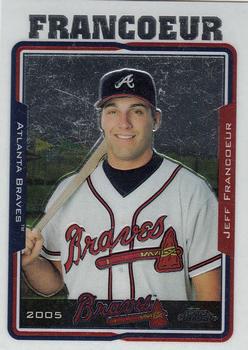 2005 Topps Chrome Updates & Highlights #UH2 Jeff Francoeur Front