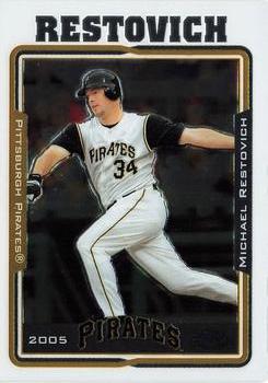 2005 Topps Chrome Updates & Highlights #UH16 Michael Restovich Front
