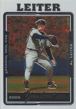 2005 Topps Chrome Updates & Highlights #UH39 Al Leiter Front