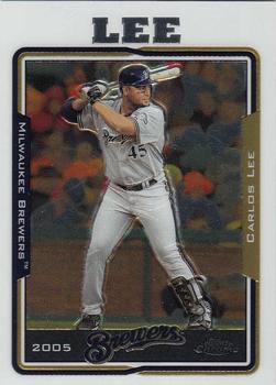 2005 Topps Chrome Updates & Highlights #UH44 Carlos Lee Front