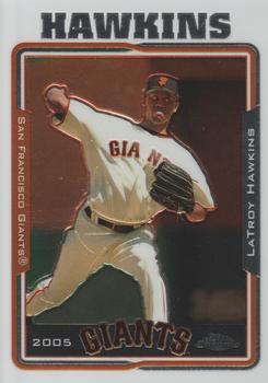 2005 Topps Chrome Updates & Highlights #UH45 LaTroy Hawkins Front