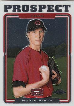 2005 Topps Chrome Updates & Highlights #UH86 Homer Bailey Front