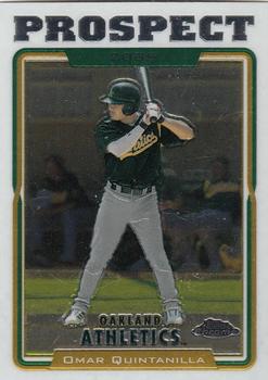 2005 Topps Chrome Updates & Highlights #UH101 Omar Quintanilla Front