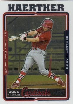 2005 Topps Chrome Updates & Highlights #UH126 Cody Haerther Front