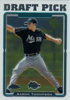 2005 Topps Chrome Updates & Highlights #UH200 Aaron Thompson Front