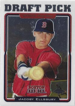 2005 Topps Chrome Updates & Highlights #UH202 Jacoby Ellsbury Front