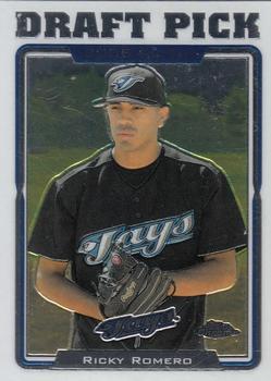2005 Topps Chrome Updates & Highlights #UH207 Ricky Romero Front