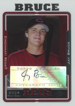 2005 Topps Chrome Updates & Highlights #UH222 Jay Bruce Front