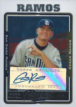 2005 Topps Chrome Updates & Highlights #UH236 Cesar Ramos Front