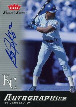 2006 Fleer Greats of the Game - Autographics #GG-BJ Bo Jackson Front