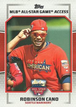 2014 Topps Update - All Star Access #ASA-RC Robinson Cano Front