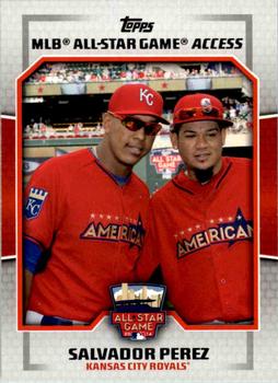 2014 Topps Update - All Star Access #ASA-SP Salvador Perez Front