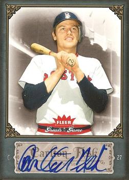 2006 Fleer Greats of the Game - Autographs #21 Carlton Fisk Front