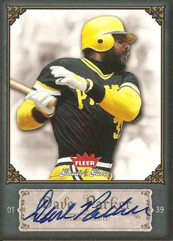 2006 Fleer Greats of the Game - Autographs #24 Dave Parker Front
