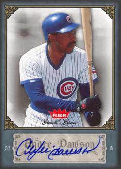 2006 Fleer Greats of the Game - Autographs #3 Andre Dawson Front
