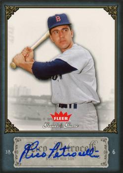 2006 Fleer Greats of the Game - Autographs #20 Rico Petrocelli Front