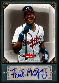 2006 Fleer Greats of the Game - Autographs #38 Fred McGriff Front