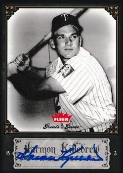 2006 Fleer Greats of the Game - Autographs #47 Harmon Killebrew Front