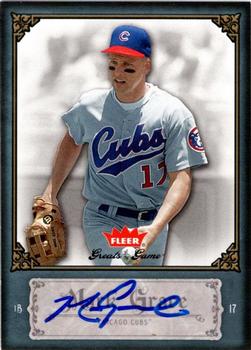 2006 Fleer Greats of the Game - Autographs #64 Mark Grace Front
