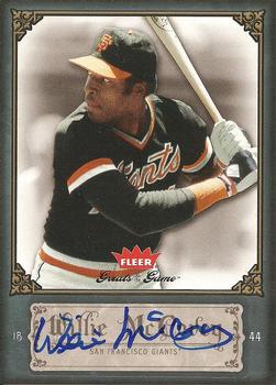 2006 Fleer Greats of the Game - Autographs #99 Willie McCovey Front